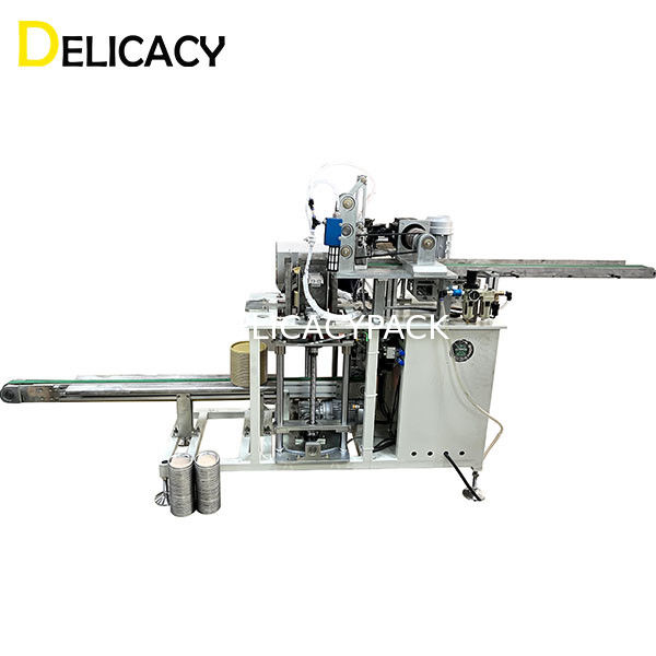 آلة تصنيع العلب المعدنية الأوتوماتيكية بجهد 380 فولت 50 هرتز