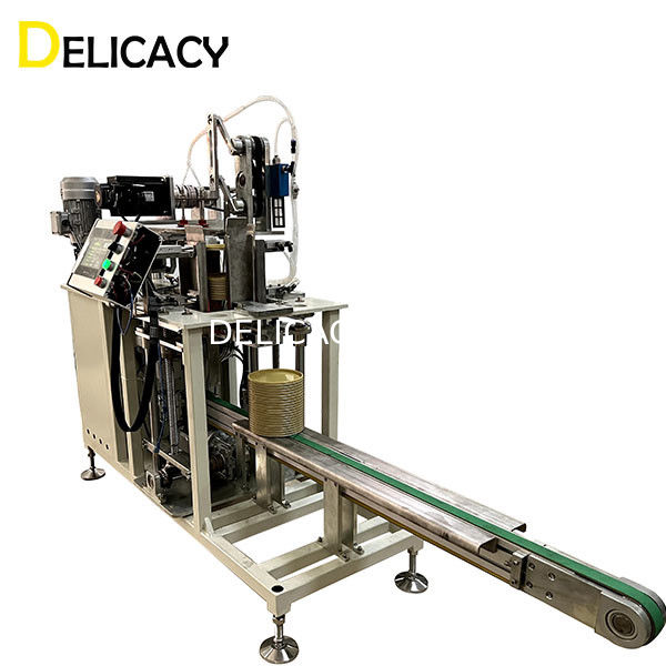 آلة تصنيع العلب المعدنية الأوتوماتيكية بجهد 380 فولت 50 هرتز