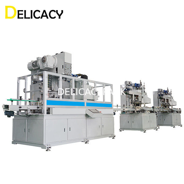 آلة قصدير أوتوماتيكية 30CPM لصنع أجسام العلب المستطيلة الصغيرة