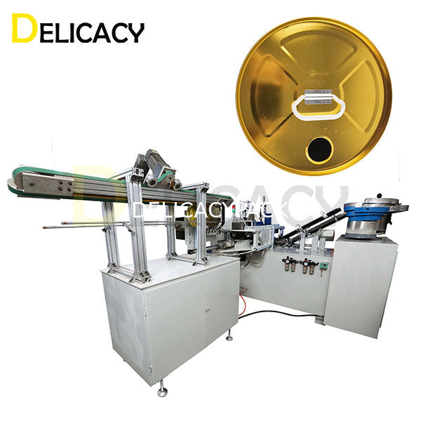 حاوية نقطة المقبض التلقائية للقبعات المستديرة: تحسين الكفاءة في لحام قطع العمل الدائرية